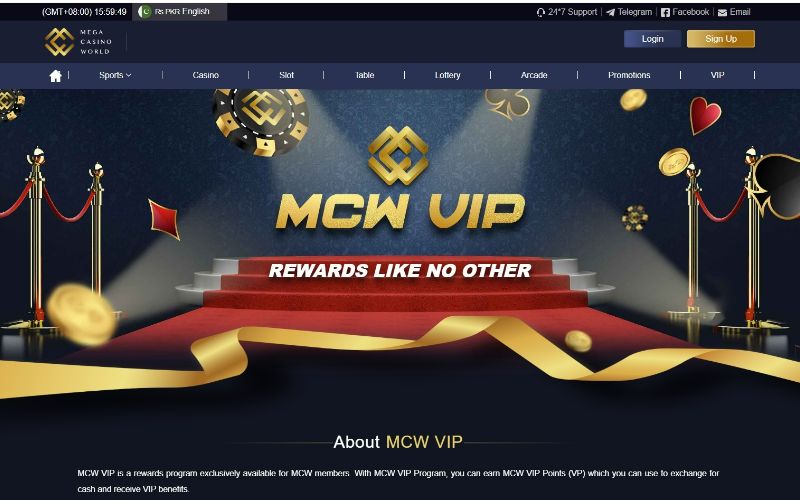 MCW Casino VIP Program