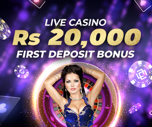 Casino 50% First Deposit Bonus 20,000 PKR