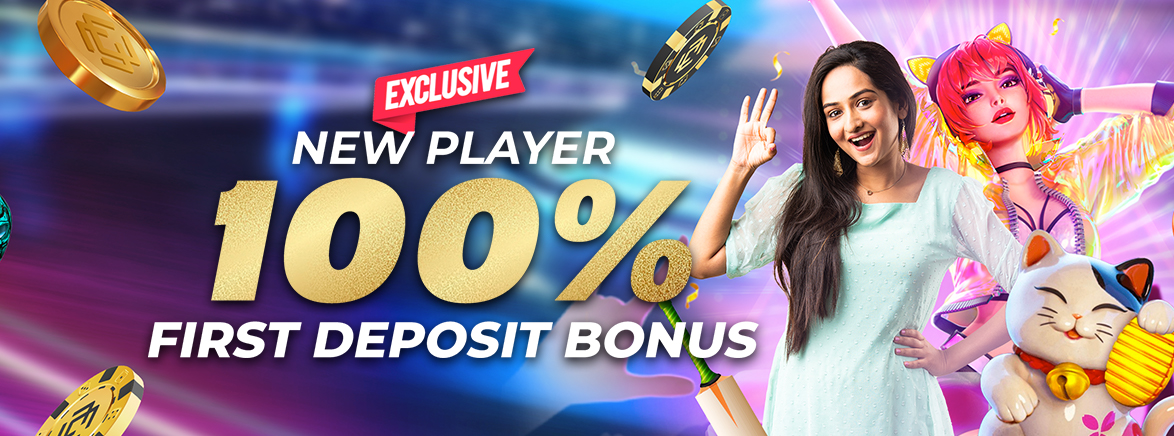 100% First Deposit Bonus 500 PKR